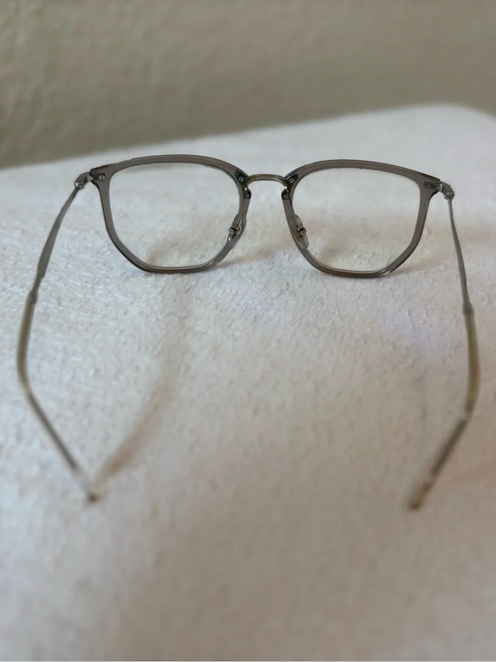 Ray-Ban RB4451V 8125 Transparent Gray Eyeglasses Frames Authentic